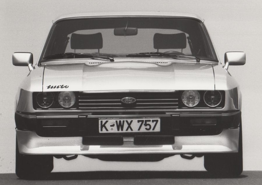 Originales Pressefoto Ford Capri Werksturbo